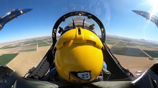 2022 Blue Angels Diamond take off over NAF El Centro