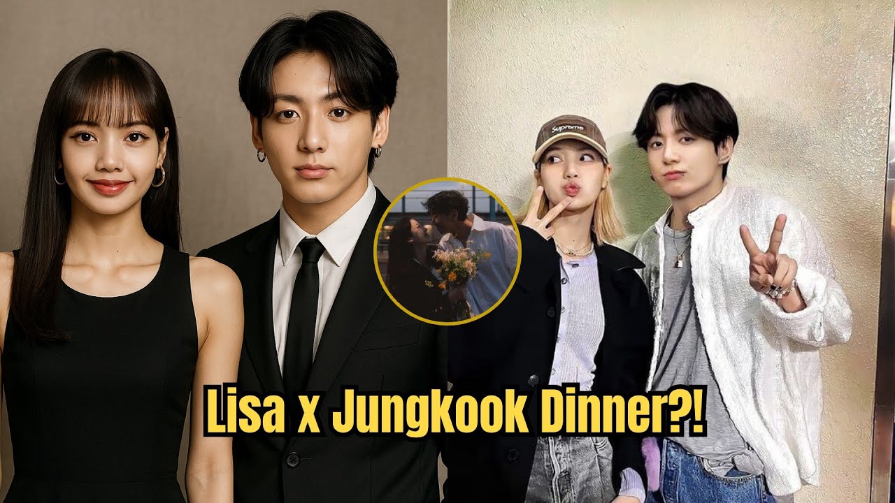 LISA BLACKPINK & JUNGKOOK BTS Have Dinner Together?! Fans Instantly Go Wild