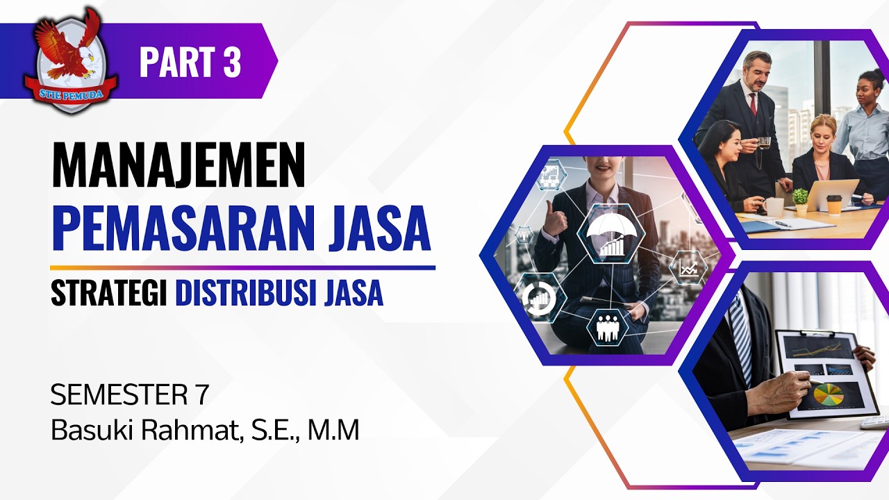 MANAJEMEN PEMASARAN JASA | STRATEGI DISTRIBUSI JASA (PART 3)