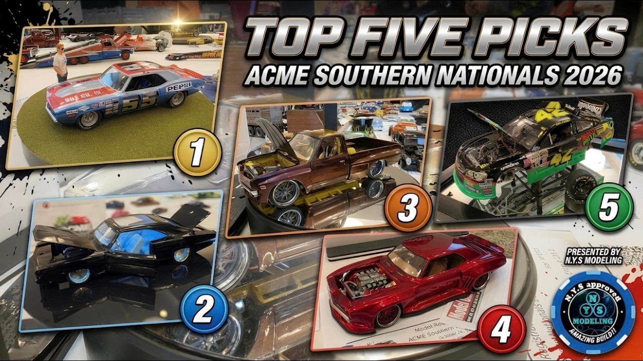 Top five picks at the Acme Southern Nationals model car show 2026