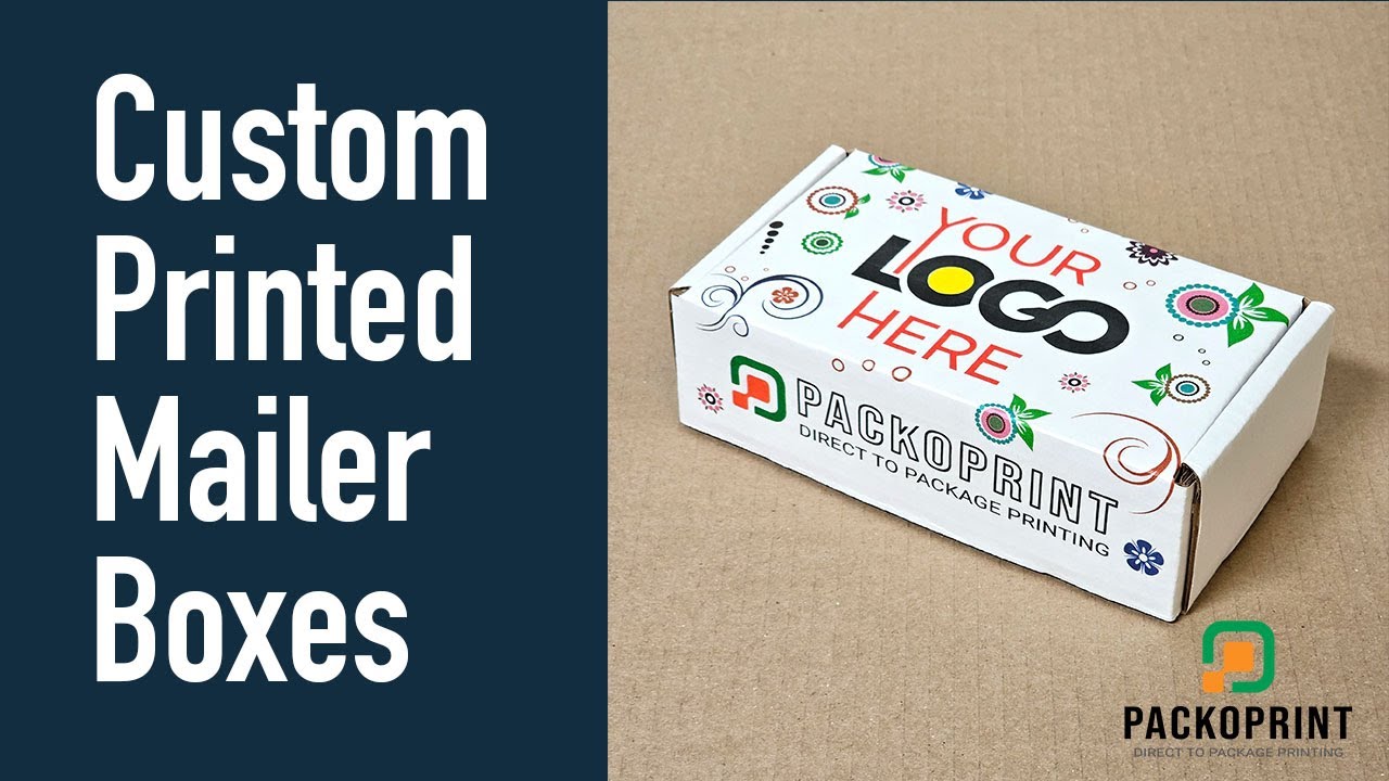 Custom Printed Mailer Boxes, Toronto Canada YouTube