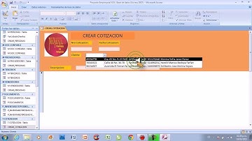 Video ciclo access 2007 No 008 - Crear Cuadro combinado