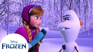 Anna And Olaf Meet Again Frozen