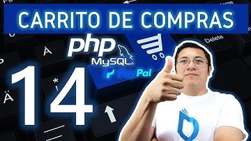 🛒¿Cómo HACER un CARRITO de COMPRAS en PHP y mysql desde CERO?// (14) Borrar productos