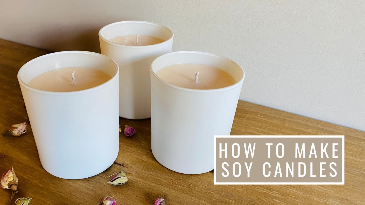 Soy Candle Making Kit Revive and Uplift, Makes Two Candles, Vegan, Video  Tutorial 