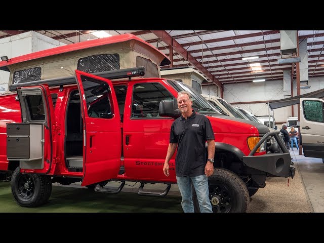 Sportsmobile Factory Van Conversion Tour With Founder Alan Feld Sportsmobile Factory Van Conversion Tour With Founder Alan Feld
