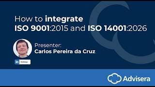 How to integrate ISO 9001:2015 and ISO 14001:2026 [live webinar]