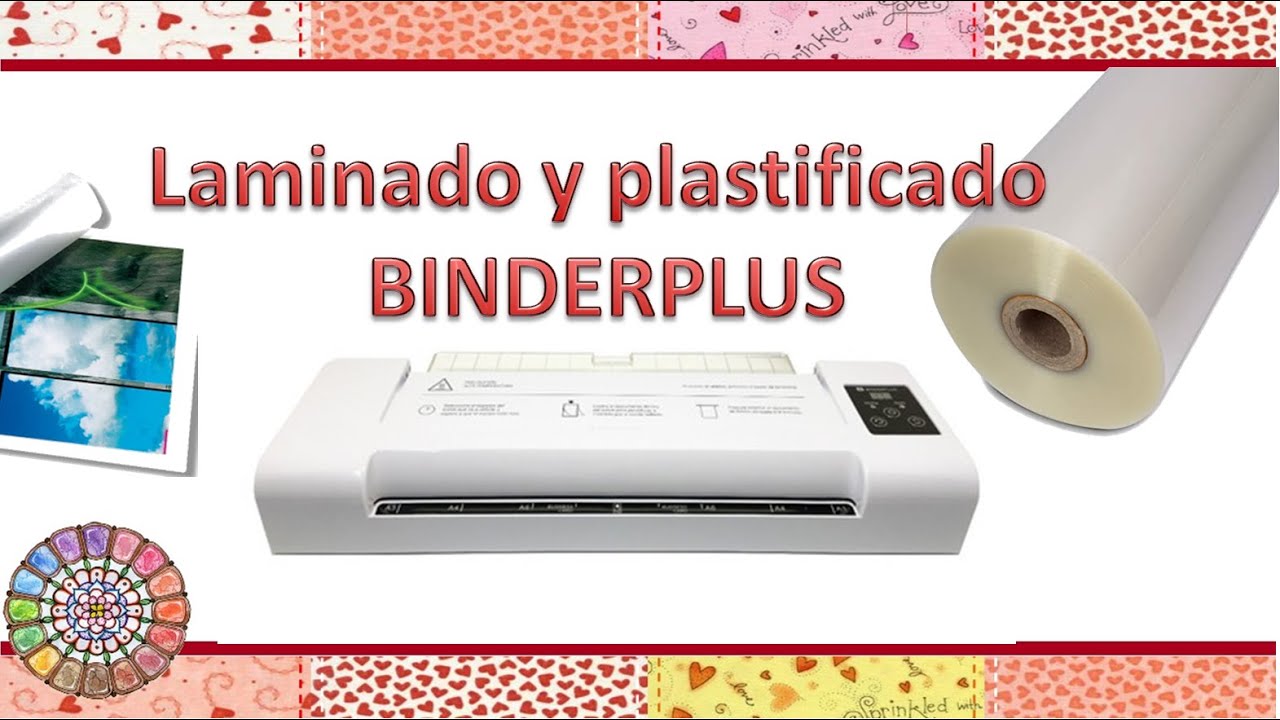 laminado y plastificado BINDERPLUS