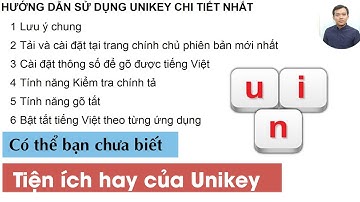 Các tiện ích hay của Unikey - Phần mềm gõ tiếng Việt phổ biến nhất hiện nay