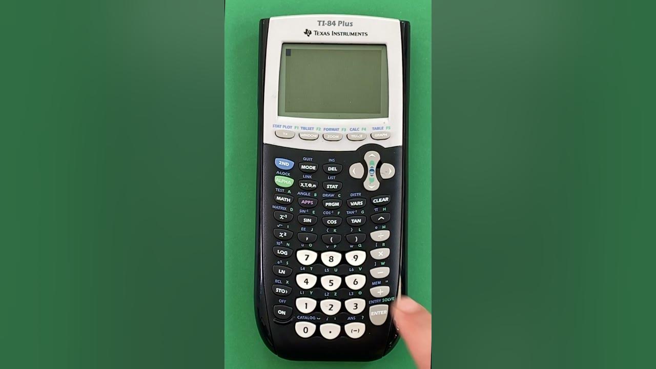 TI 84 nCr - Finding combinations on two calculators - YouTube