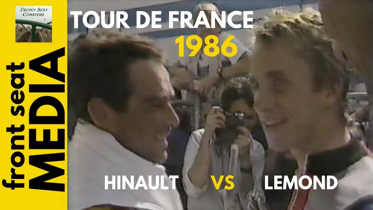 Cycling Tour de France 1986 -- LeMond vs Hinault Rivalry Boils Over -- Part 5 of 8 bernard hinault drugs