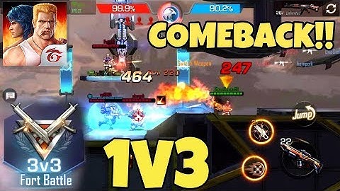 Contra Return Garena - Han Feng Panta Kill - Fort Battle