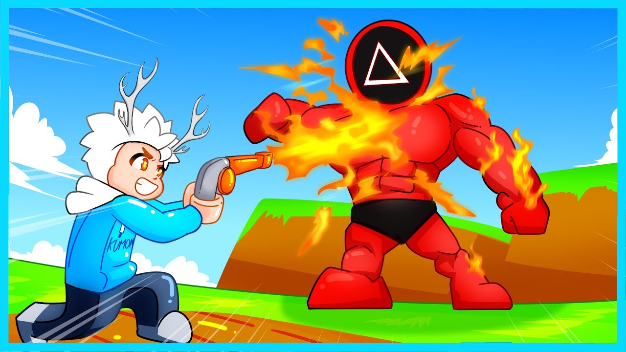 BATTLE SENJATA API UNTUK MELAWAN MONSTER BESAR VS KECIL!