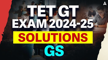 TET Question Paper 2025 | Assam TET GS Question Paper | TET GT Exam Solutions 2024-25