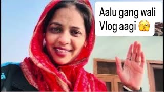 Aalu gang wali vloging suru kr di 🫣😂 #mrsgeetadhanda9 
