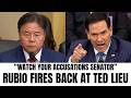 🔥 Marco Rubio DESTROYS Ted Lieu After SHOCKING Trump Attack in Congress | Hearing Goes Off the Rails