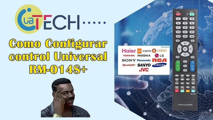 Como Configurar Control Remoto Universal Smart tv AD-UL038 (RM