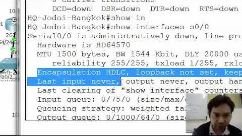 Network Project II by Mr.Jodoi  (WAN HDLC)