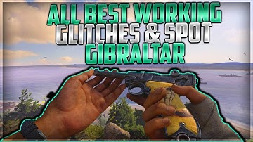 COD WW2 - ALL THE BEST WORKING GLITCHES AND SPOT GIBRALTAR - WW2 MULTIPLAYER GLITCHES