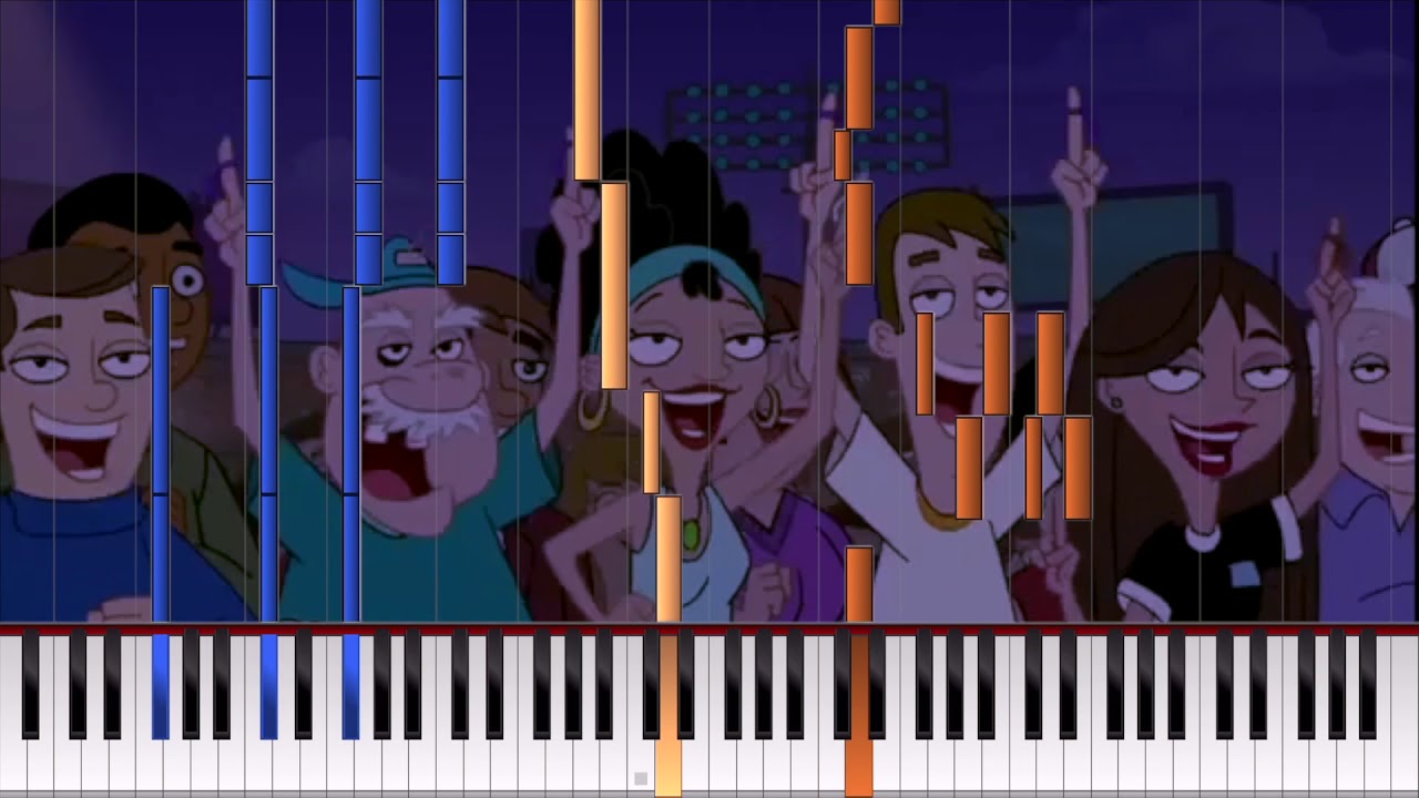 Aglet Phineas and Ferb (Extended Piano Only Version) YouTube