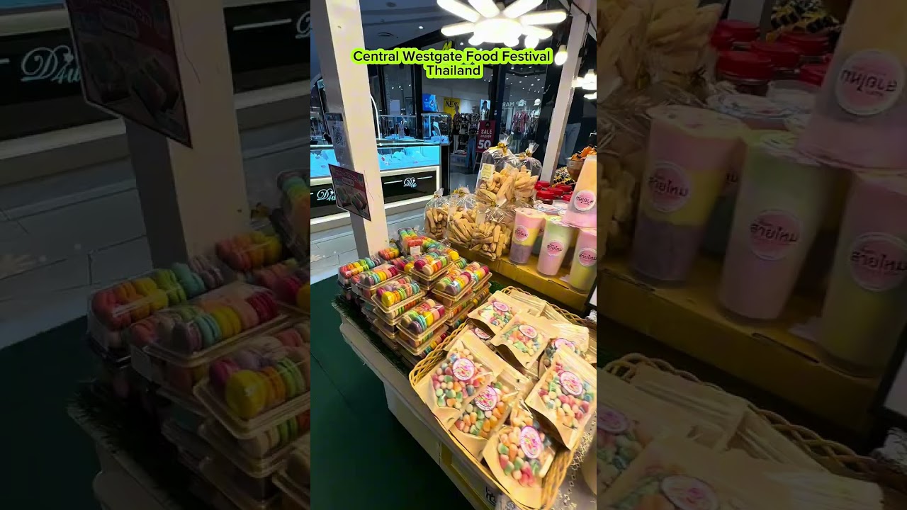 Thailand Travel ,Thailand Food Festival at Central Westgate Shopping Center