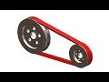 ⚡SOLIDWORKS TUTORIAL #23 || Design a V belt and pulley assembly with motion analysis in solidworks.