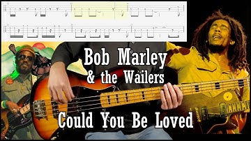 Thumbnail of Bob Marley - Could You Be Loved (Bass Cover Play Along)