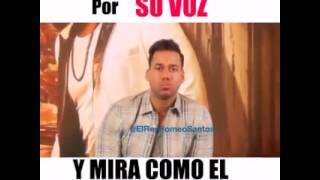 Cuestionan a Romeo Santos por su voz y mira como el Responde 💕