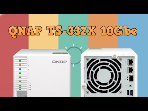 The QNAP TS 332X 10Gbe 3 Bay HDD + SSD NAS