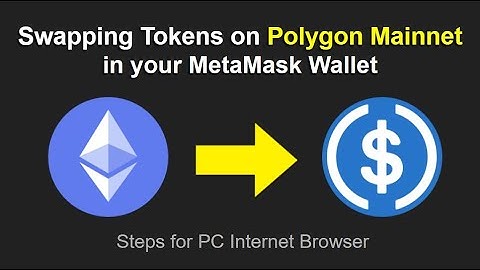 Swap WETH to USDC on Polygon Mainnet PC