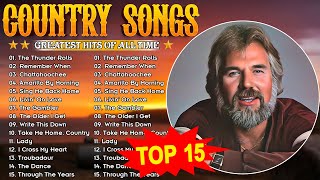 Alan Jackson, Don Williams, Kenny Rogers - Greatest Hits Country Songs Of All Time - Country Songs