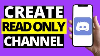 How To Create Read Only Channels On Discord Mobile 2021 - (iPhone/Android)