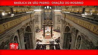 Oração do Rosário 01 de maio de 2021 Papa Francisco