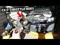 HOW TO REMOVE AND REPLACE THROTTLE BODY ON MAZDA CX-7 MAZDASPEED 3 6