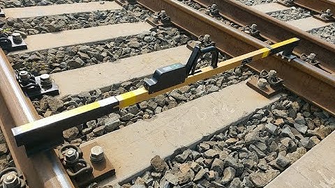 T Type Digital Track Gauge Operation Video