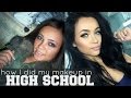 HOW I DID MY MAKEUP IN HIGH SCHOOL | THE GLOW UP | Stephanie Ledda