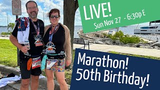 Live: Chris Turns 50, Running a Marathon and Semi-Retirement...