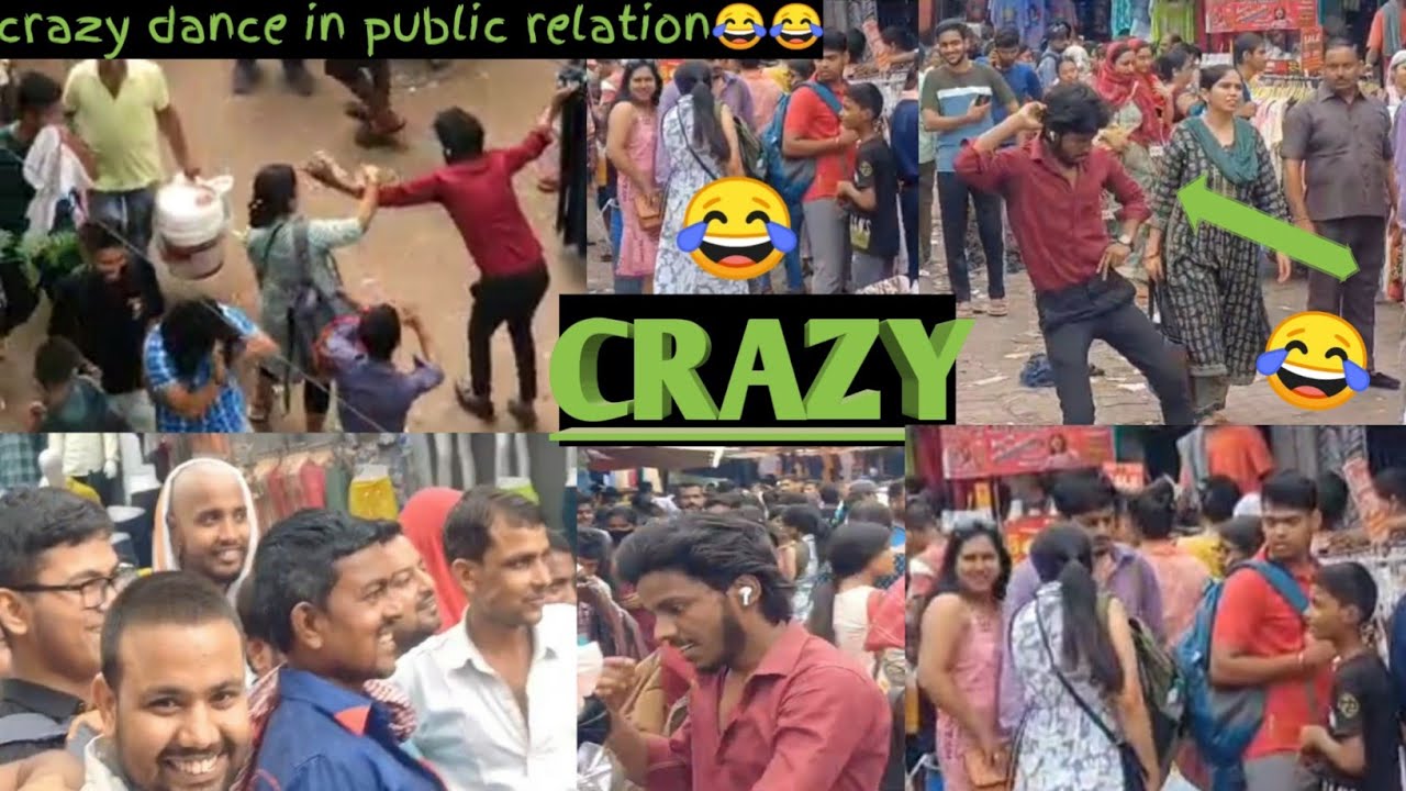 Crezy Dance Public 🤣 Reaction in Sarojini Nagar ||