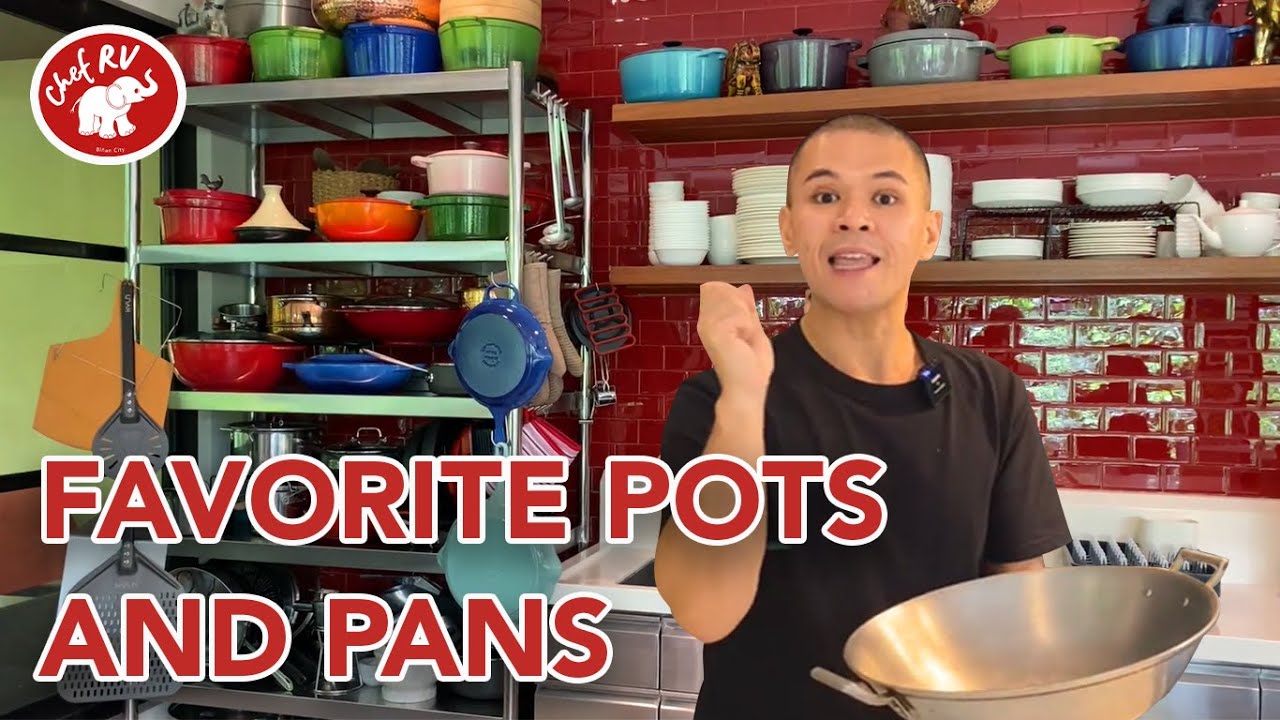 KITCHEN TOUR (MY FAVORITE POTS AND PANS) 