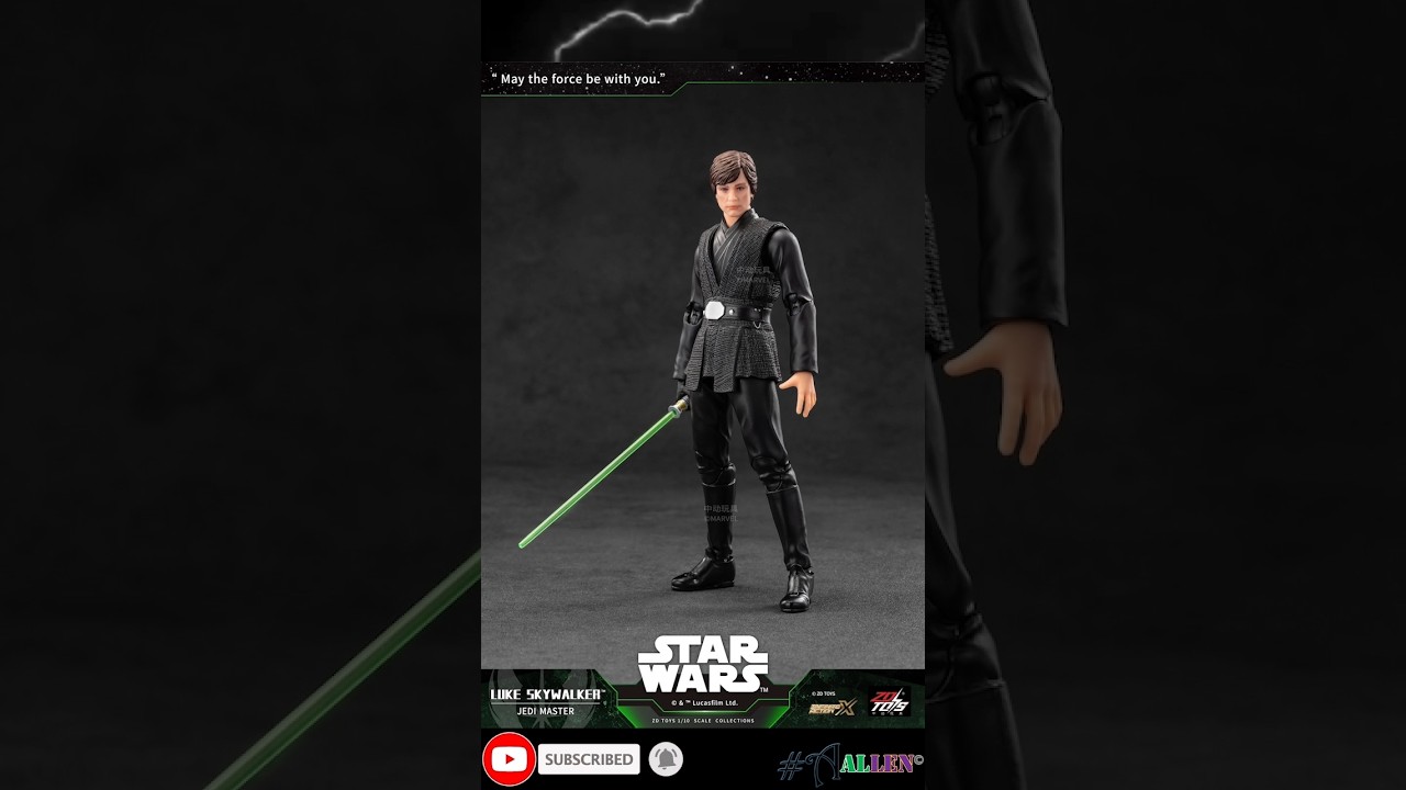 ZD Toys Luke Skywalker | #SHORTS by Allen Villacarlos - YouTube