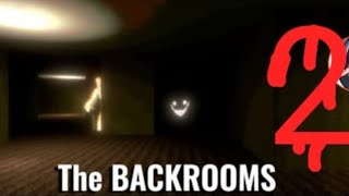 jugando los backrooms en roblox parte 2-srgato gamer