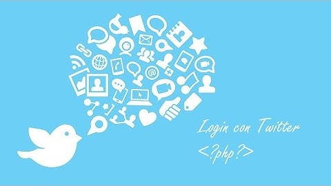 Login con Twitter (PHP) Parte I