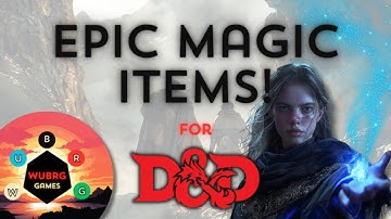 5 More Unique Magic Items for D&D!