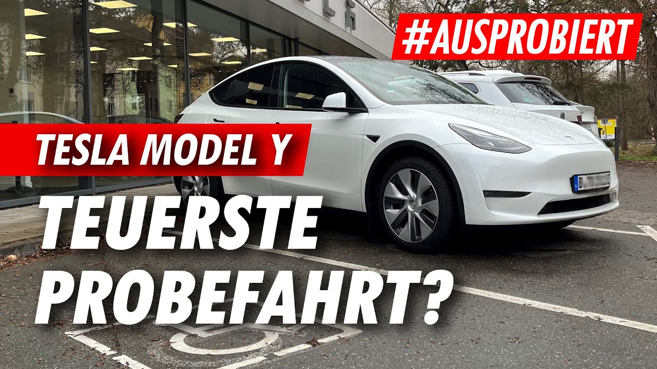 Tesla Model Y Probefahrt ⚡️ Die teuerste Probefahrt meines Lebens?!
