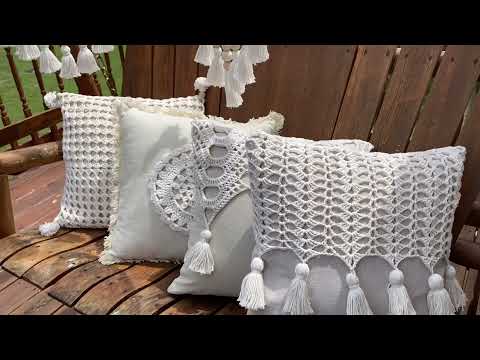 Yastık kılıfı /crochet pillow case