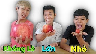 LamTV - Trận Chiến Ăn Theo Lớn Nhỏ và Khổng Lồ | Đồ Ăn Siêu To vs Đồ Ăn Siêu Nhỏ