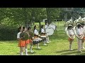 京都橘高校吹奏楽部パーカッション ブルーメの丘春の大行進 午後の部