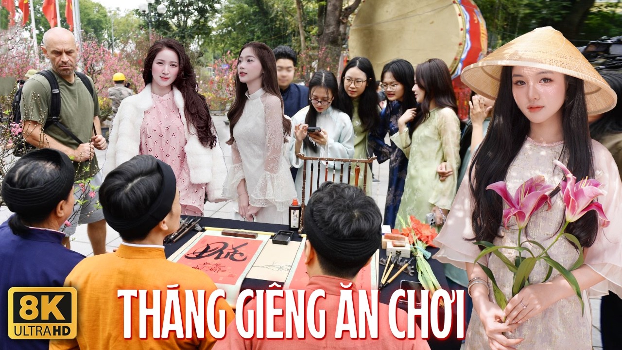 Tháng Giêng Là Tháng Ăn Chơi Khách Tây Khách Tầu Khách Ta Vẫn Tấp Nập Đổ Về Hồ Gươm Chơi Tết