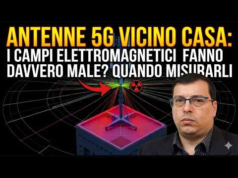 Video Antenne 5G vicino casa: i campi elettromagnetici fanno davvero male? Quando misurarli