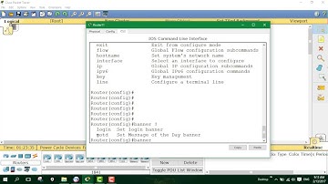 How to Create a banner message on Cisco Devices
